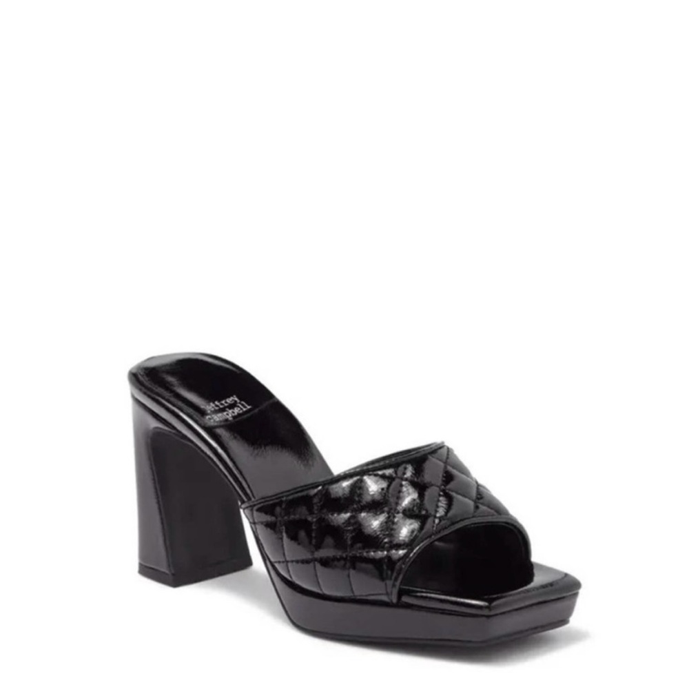 Jeffrey Campbell Black Nana heels